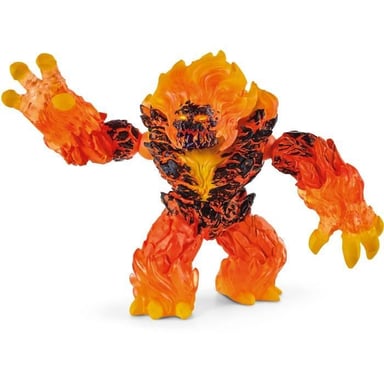 Schleich Démon de Lave Figurine mythique avec bras et mâchoire mobiles Jouet durable 70145 Eldrador - vue 1