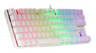 Mars Gaming MK80 clavier USB AZERTY Français Blanc