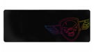 Spirit of Gamer Darkskull - XXL Tapis de souris de jeu Noir, Bleu, Rouge, Jaune