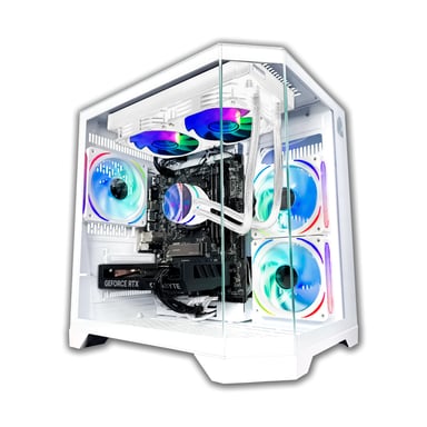 PC Gaming Nitropc Avanzado Nitro - AMD Ryzen 5 5600X, RTX 3050 8GB, RAM 16GB, M.2 1TB, Windows 11, WiFi, Blanco