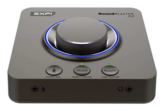 Creative Labs Sound Blaster X4 7.1 canaux USB