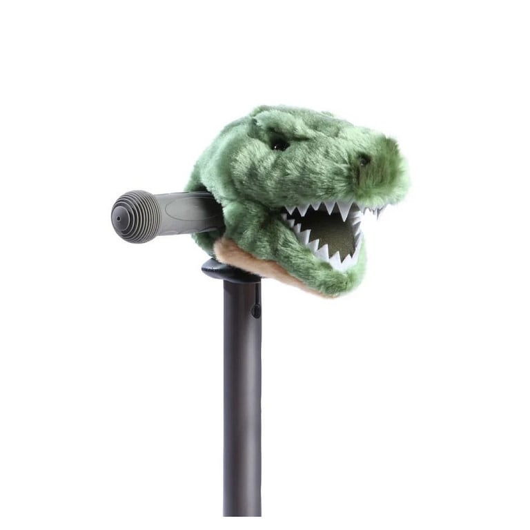 Tête de Peluche T-Rex pour Guidon T-Bar - Idéale pour Trottinettes et Tricycles - Neuf