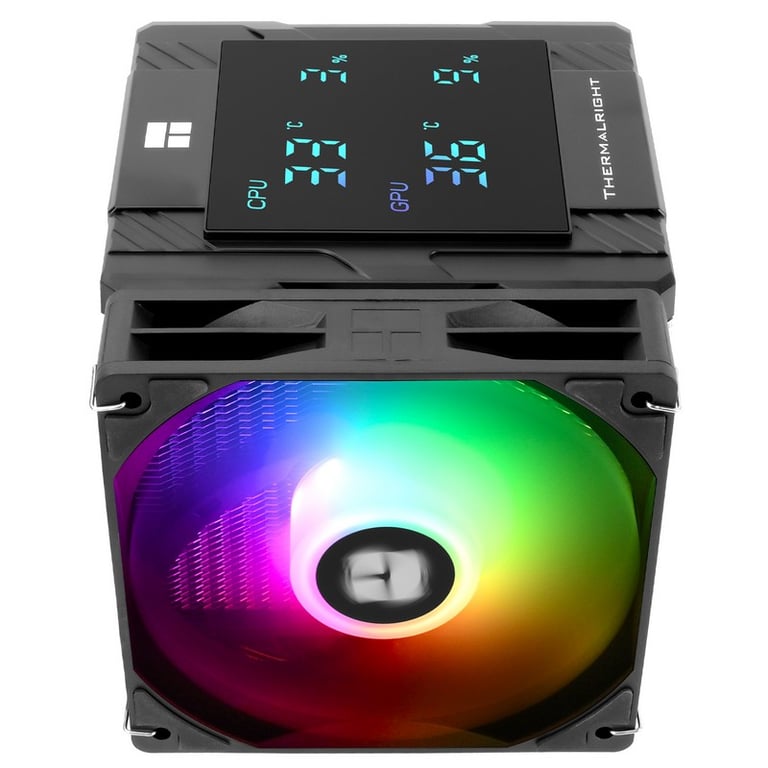 Refrigeration Air Thermalright Socket LGA1700AM5 120mm Peerless Assassin 120 Digital ARGB Ecran Digital - vue 2