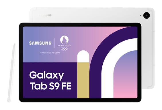 Galaxy Tab S9 FE 10.9'', 128 Go, Argent