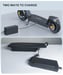 Patinete eléctrico para adultos con potente motor de 500 W, scooter eléctrico de cercanías, hasta 25 km/h, alcance de 40 km, freno de disco delantero y trasero y neumáticos de aire de 10 pulgadas