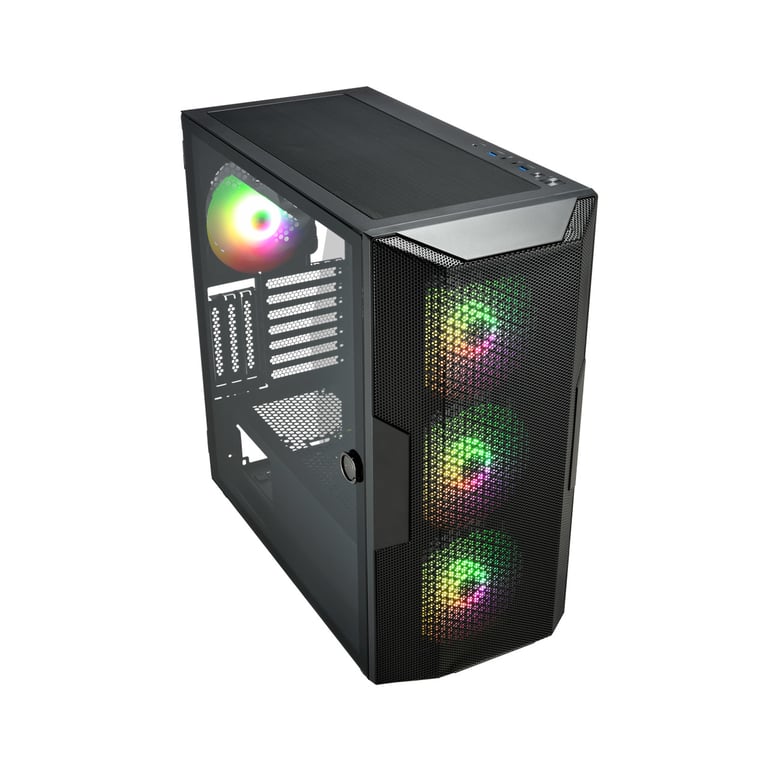 FSP Boitier Moyen Tour ATX FSP CUT592 RGB avec panneau vitré Neuf - vue 2