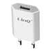 LinQ Cargador de pared para iPhone con cable Lightning Carga Rápida Blanco