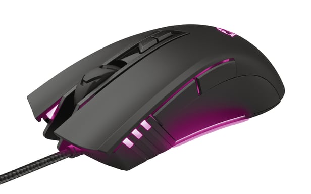 Trust GXT 121 Zeebo ratón Juego mano derecha USB tipo A Óptico 3200 DPI