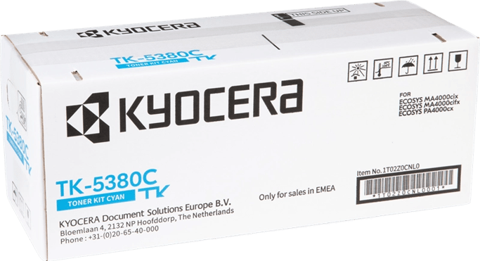KYOCERA TK-5380C Cartucho Toner 1 pieza Original Cian