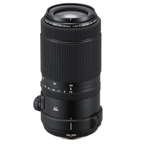 Objectif hybride Fuji GF 100 200mm f5 6 R LM OIS WR - vue 2