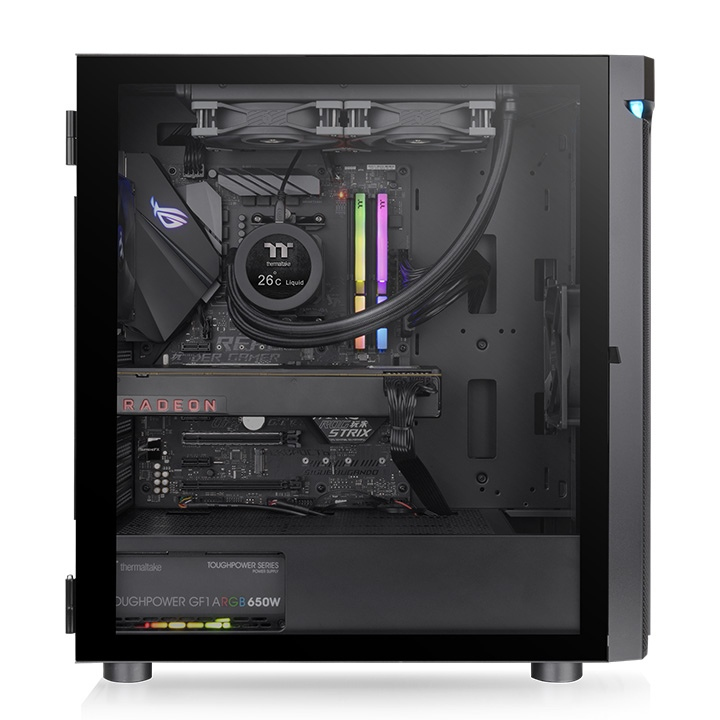 Thermaltake H590 TG ARGB Midi Tower Noir - Neuf