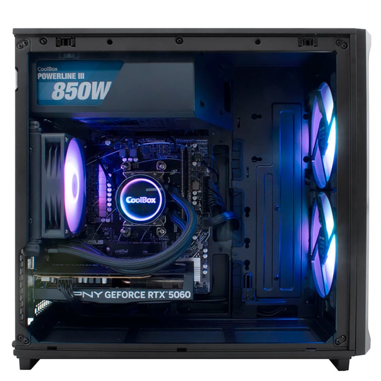 DeepGaming PC Gamer NÉMESIS AMD Ryzen 7 DDR5 Nvidia RTX 5070 12Go .2 WiFi + Bluetooth Windows 11 Pro Neuf - vue 2