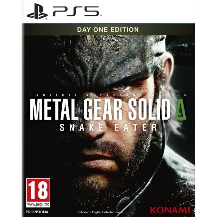 Metal Gear Solid Delta Snake Eater - Jeu PS5 - Day One Edition - Neuf