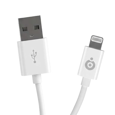 Caricabatterie auto USB A 2.4A FastCharge + cavo USB A/Lightning