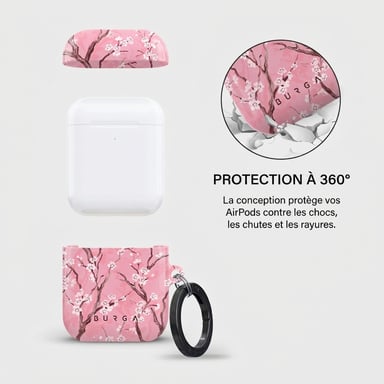 Burga Coque rigide pour  Apple AirPods 1 / 2 - Sakura