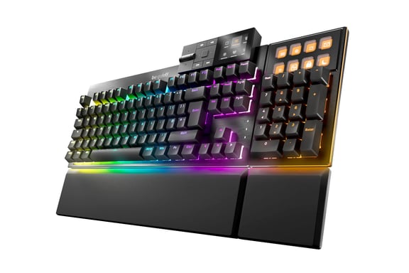 be quiet! Dark Mount Silent Linear UK ISO tastiera Gaming USB QWERTY Inglese UK Nero