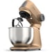 Robot pâtissier SENCOR STM 7630RS Gordon 1500 W, bol inox 5,5 L, hachoir à viande, trancheuse/râpe 4 cônes, machine à biscuits, beige/champagne