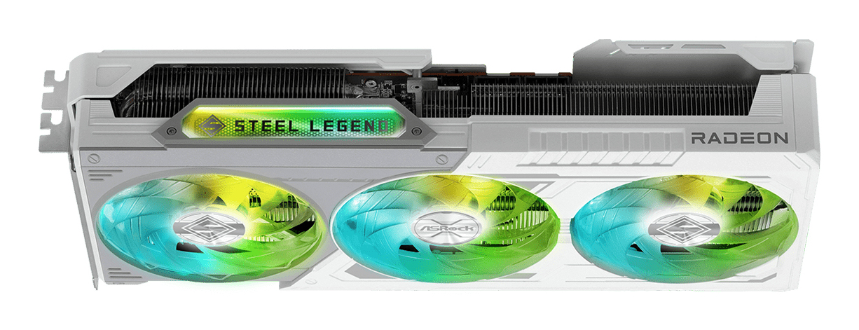 Asrock Steel Legend Radeon RX 9070 XT AMD GDDR6 Neuf - vue 2