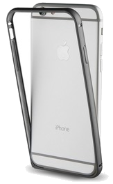 Bumper Noir + Film Protecteur Arriere Apple Iphone 7 Plus