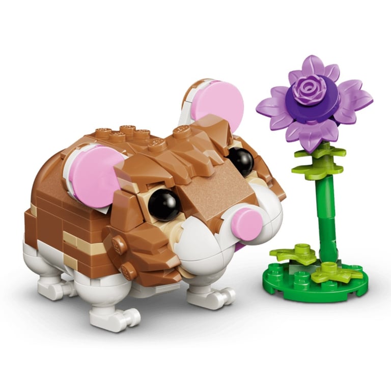 LEGO Creator L’adorable hamster et la fleur 31376 - vue 6