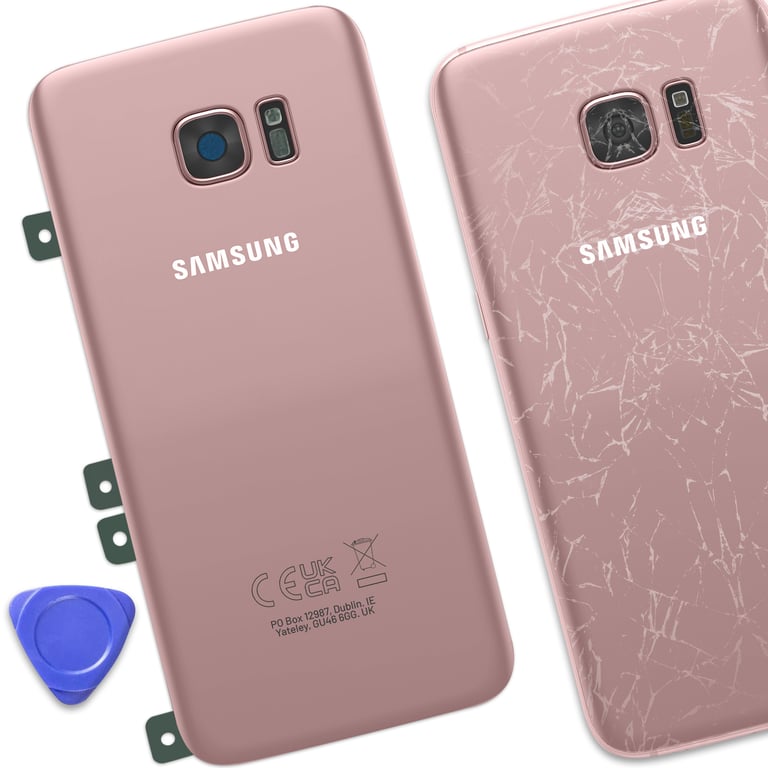 Samsung Cache Batterie Original pour Galaxy S7 edge avec Adhésif Double Face - vue 5