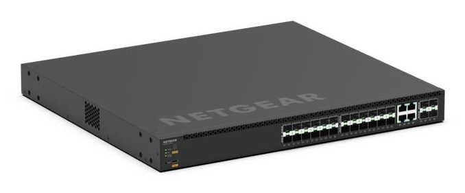 NETGEAR MSM4328F Gestionado L3 10G Ethernet (100/1000/10000) 1U Negro