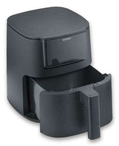 Severin FR 2461 Unique 4 L Autonome 1300 W Friteuse d'air chaud Noir - Neuf