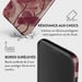 Burga Funda trasera para iPhone 12 Tough Motifs Tender Kiss Multicolor