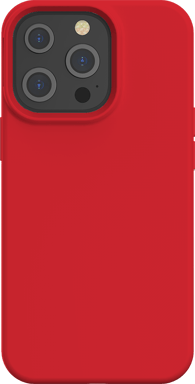 Coque pour iPhone 13 Pro SoftTouch Silicone Rouge Bigben