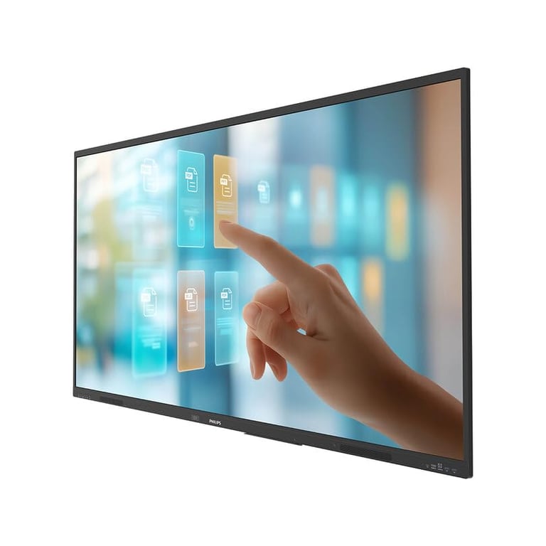 Philips 75BDL4252E00 Écran d'affichage dynamique Écran plat de signalisation numérique 75 LCD Wifi 400 cdm² 4K Ultra HD Écran tactile Intégré dans le processeur Android 14 187