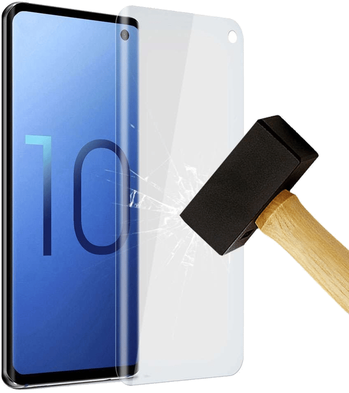 Film verre trempé compatible Samsung Galaxy S10e