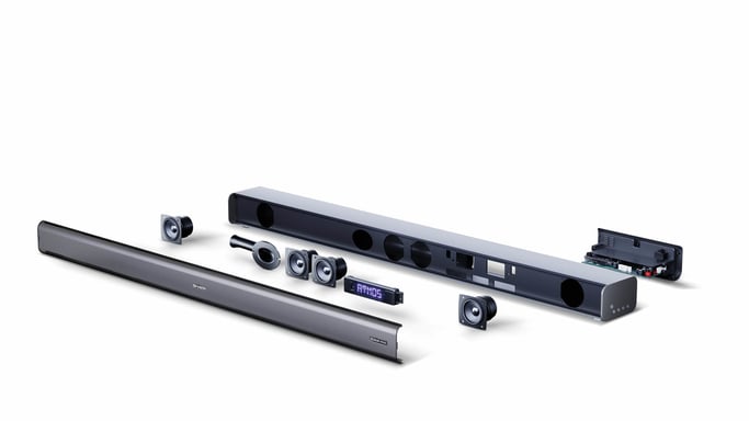 Sharp HT-SBW460 haut-parleur soundbar Métallique 3.1 canaux 440 W
