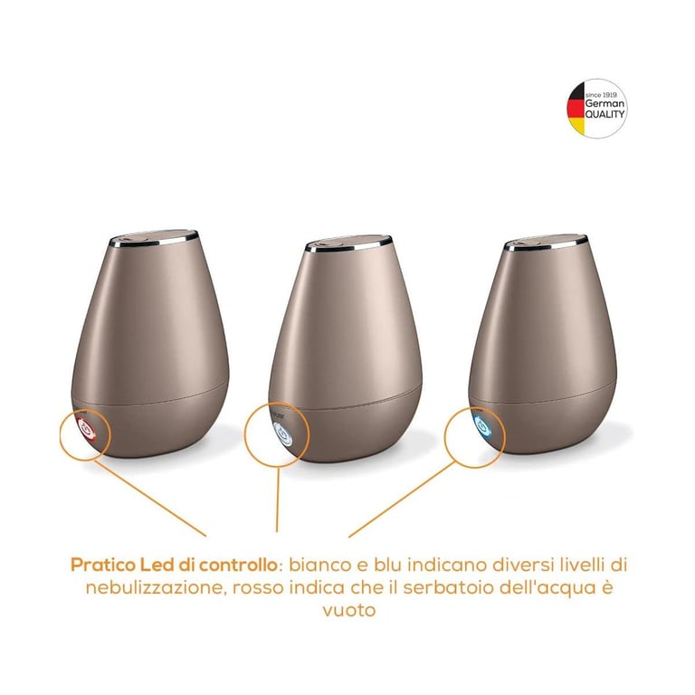 Humidificateur D'Air Beurer LB 37 – 2 L, 200 ml/h, Mode Nuit - vue 6