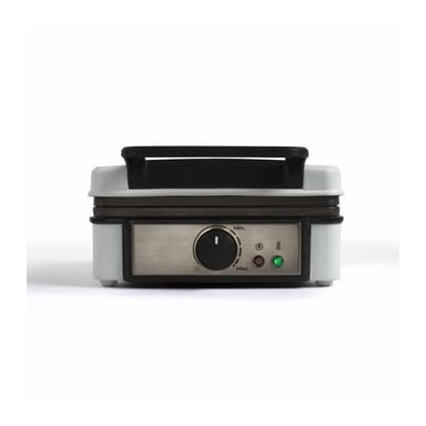 Gaufrier avec thermostat ajustable - LIVOO - DOP206 - 1200W - 2 gaufres - Antiadhésif - Surface 14,5 x 17,5 cm - Témoins lumin