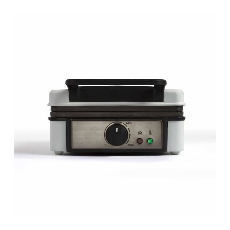 Gaufrier avec thermostat ajustable - LIVOO - DOP206 - 1200W - 2 gaufres - Antiadhésif - Surface 14,5 x 17,5 cm - Témoins lumin - Neuf