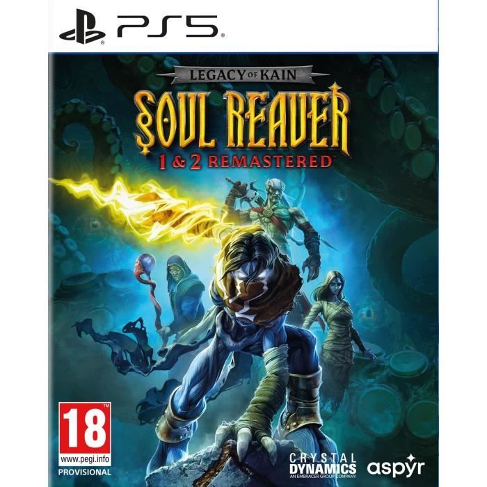 Legacy of Kain Soul Reaver 1&2 Remastered - Jeu PS5 - Neuf