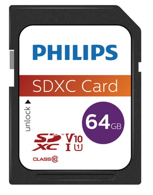 Philips FM64SD55B 64 Go SDXC UHS-I Classe 10