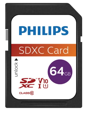 Philips FM64SD55B 64 GB SDXC UHS-I Classe 10