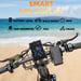 La bicicletta elettrica pieghevole KETELES KF9 è dotata di un motore da 1000 W, una batteria da 48 V 35 Ah, una velocità massima di 40 km/h, un'autonomia di 100 km, pneumatici da 20*4,0 pollici ed è disponibile in nero.