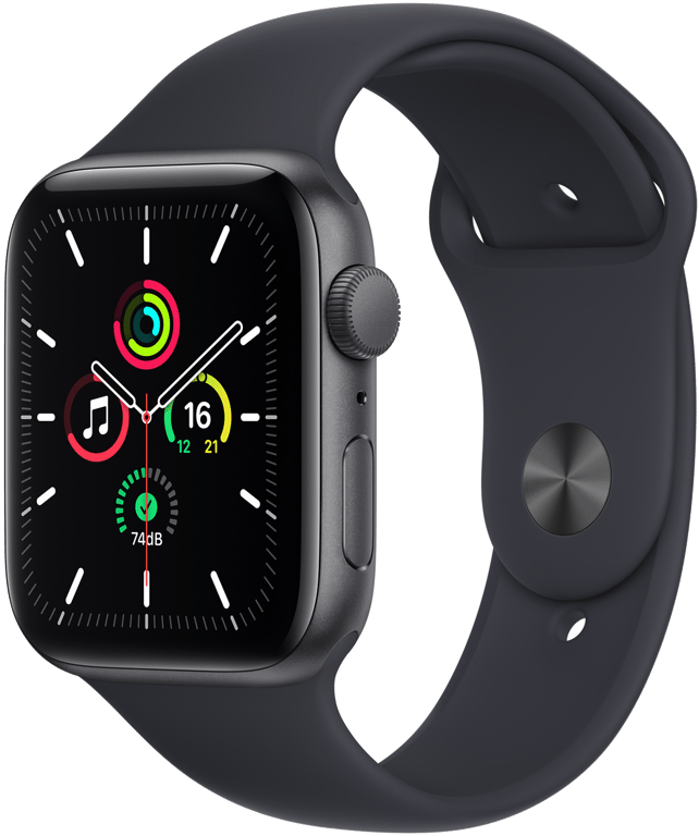 Apple Watch SE OLED 44 mm Gris GPS (satellite)
