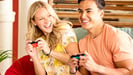 Switch & Super Mario Party - console de jeux portables 15,8 cm (6.2'') 32 Go Écran tactile Wifi Bleu, Gris, Rouge