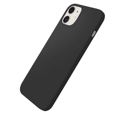 Moxie Funda para iPhone 12 / 12 Pro Edición Color Skin en TPU con Interior Suave Negro