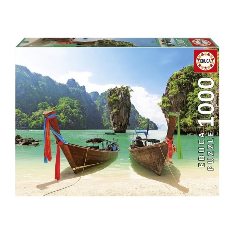 Puzzle EDUCA Île de James Bond Thaïlande 1000 pièces