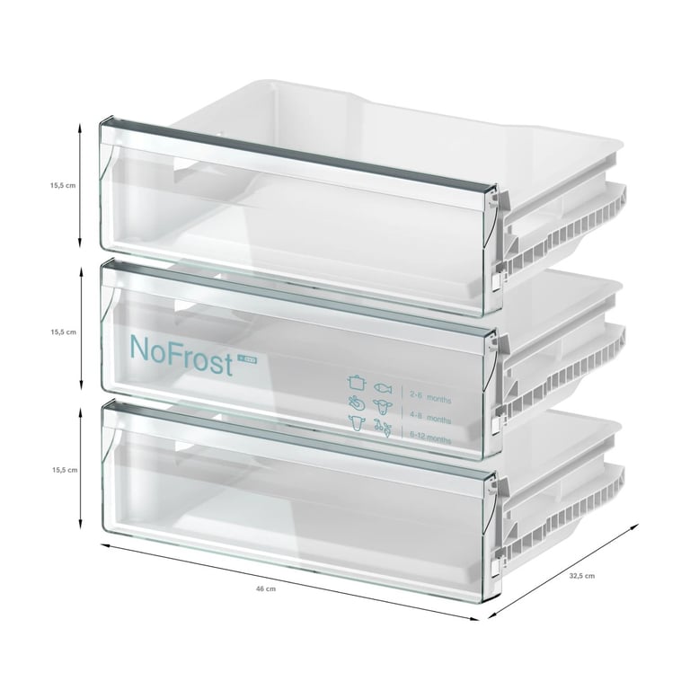 Congélateur Intégrable SIEMENS GU21NADE0 – Volume 85 L, NoFrost, Classe E - vue 6