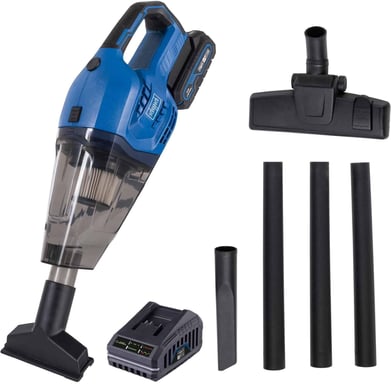 Aspirapolvere portatile senza fili con starterkit 2Ah C-HVC150-X - Set S - SCHEPPACH