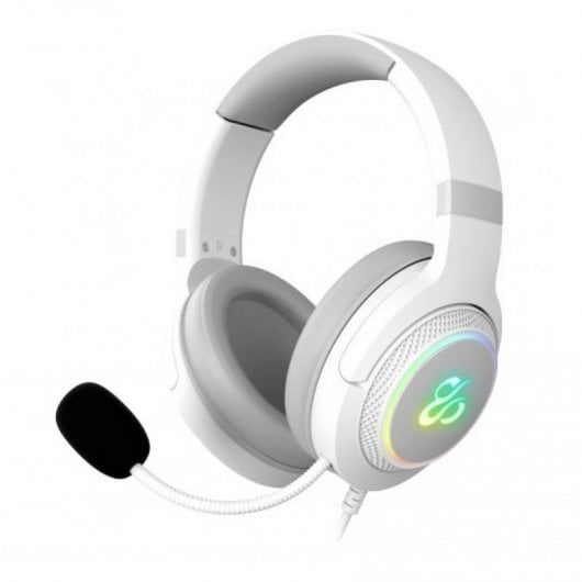 Casque avec Micro Newskill NS-HS-SOBEK-71-IV Blanc - Neuf