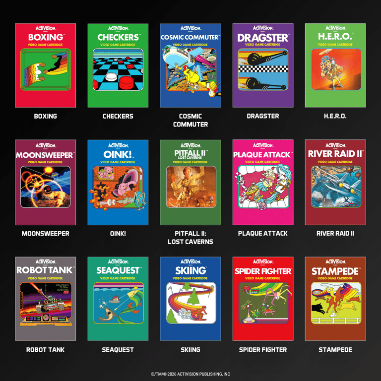 Collection Evercade Activision 2 Rétro Gaming - vue 4