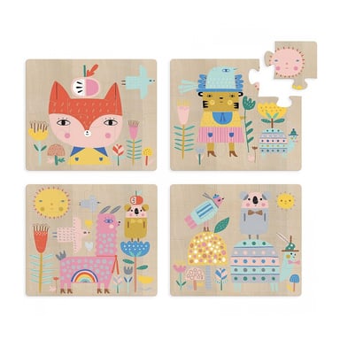 Suzy Ultman Puzzles de madera para niños