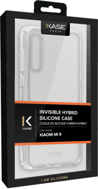Coque hybride invisible pour Xiaomi Mi 9, Transparente