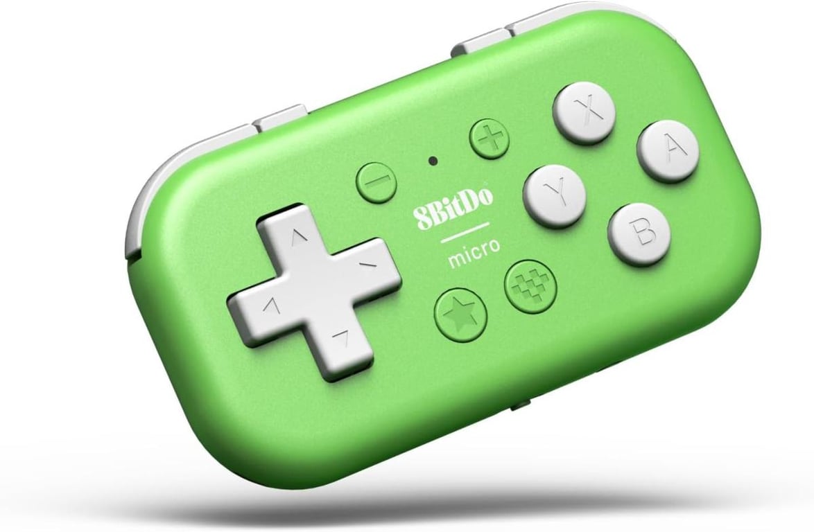 8bitdo Mini mando bluetooth verde para Nintendo Switch y Raspberry Pi -  Nintendo